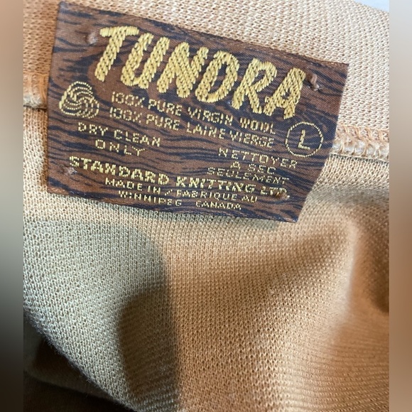 Tundra~Vintage 80’s~100% Pure Virgin Wool & Suede Leather~Shirt/Jacket~Size L - Picture 2 of 16